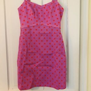 Polka dot mini dress